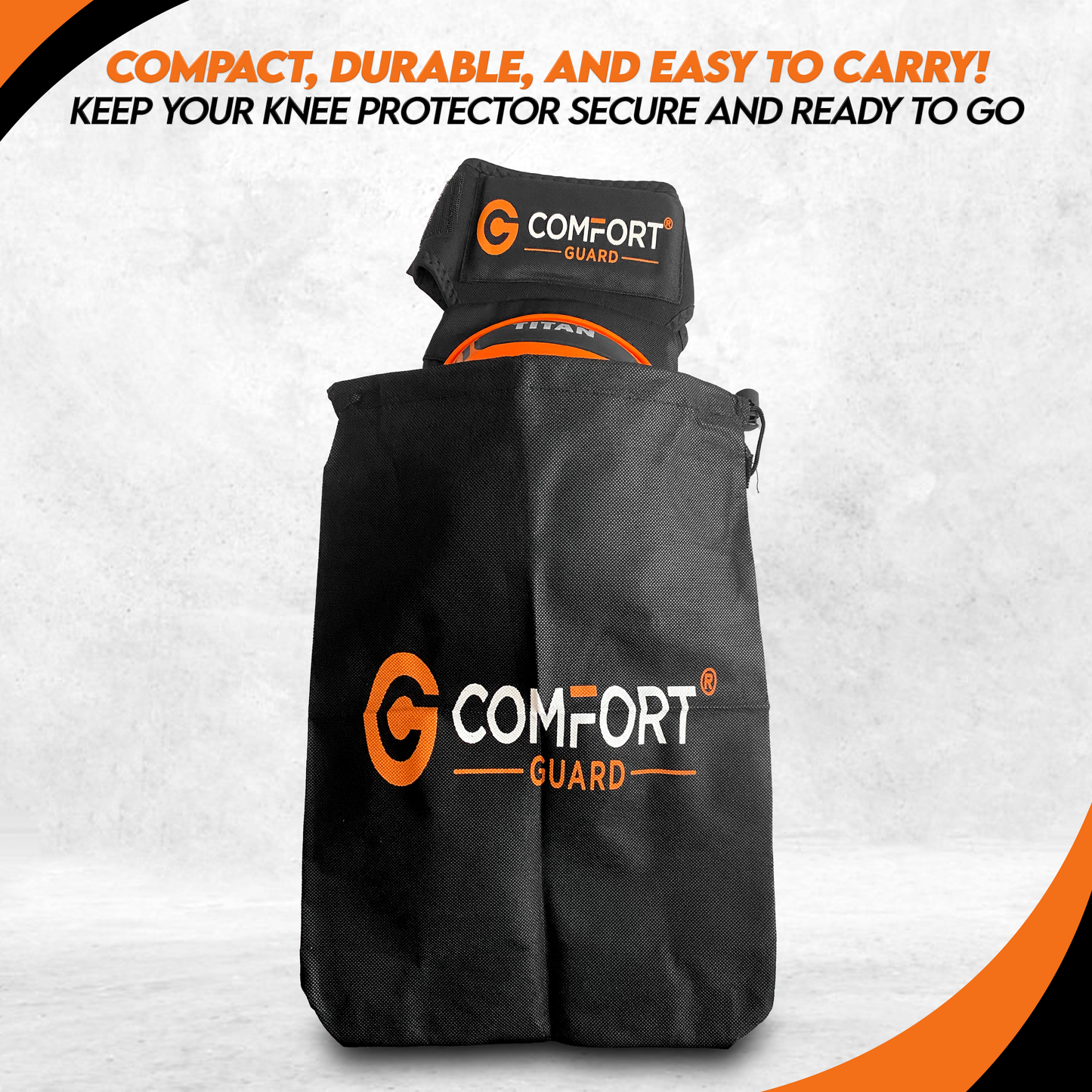 Knee Pads With Gel Inserts - TITAN Pro